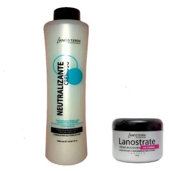 Alisador Para Cabello / Crema y Neutralizante Fijador